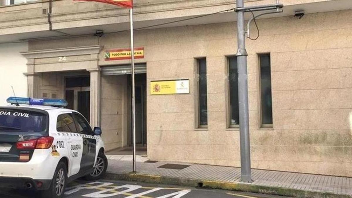 Dependencias de la Guardia Civil en la localidad de Ordes.