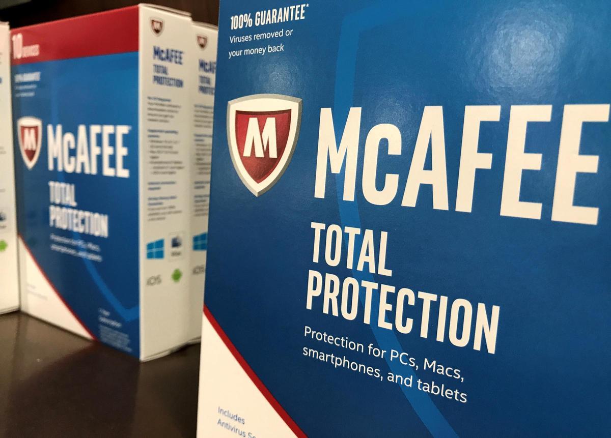 Imagen del conocido antivirus McAfee