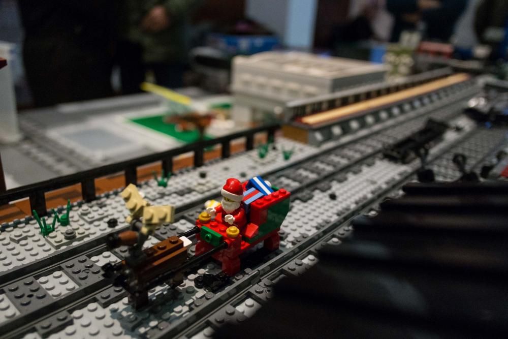 El mundo Lego en Navidad, en Zamora