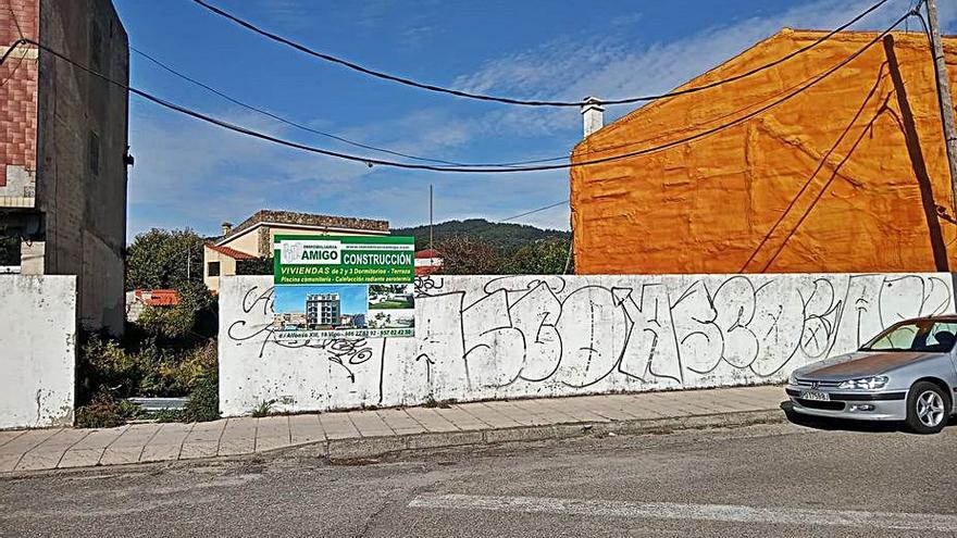 Promoción de viviendas en la avenida de Ourense. |   // S. ÁLVAREZ