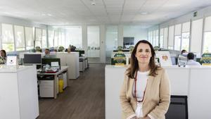 Alicia Soler, el martes, en la sede de Caixa Popular en el Parc Tecnológic.