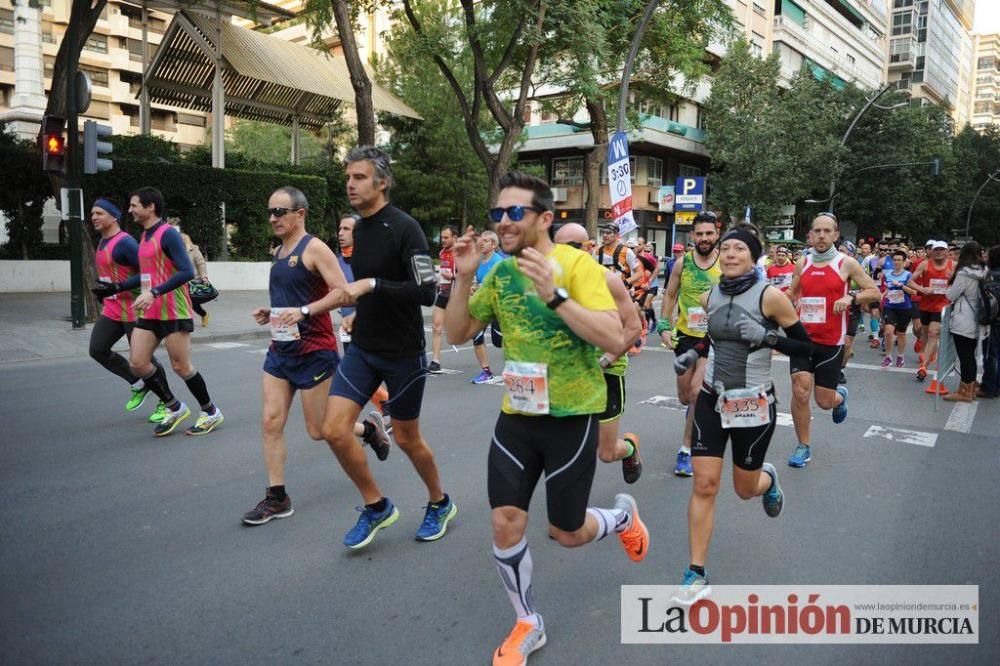 Murcia Maratón. Salida