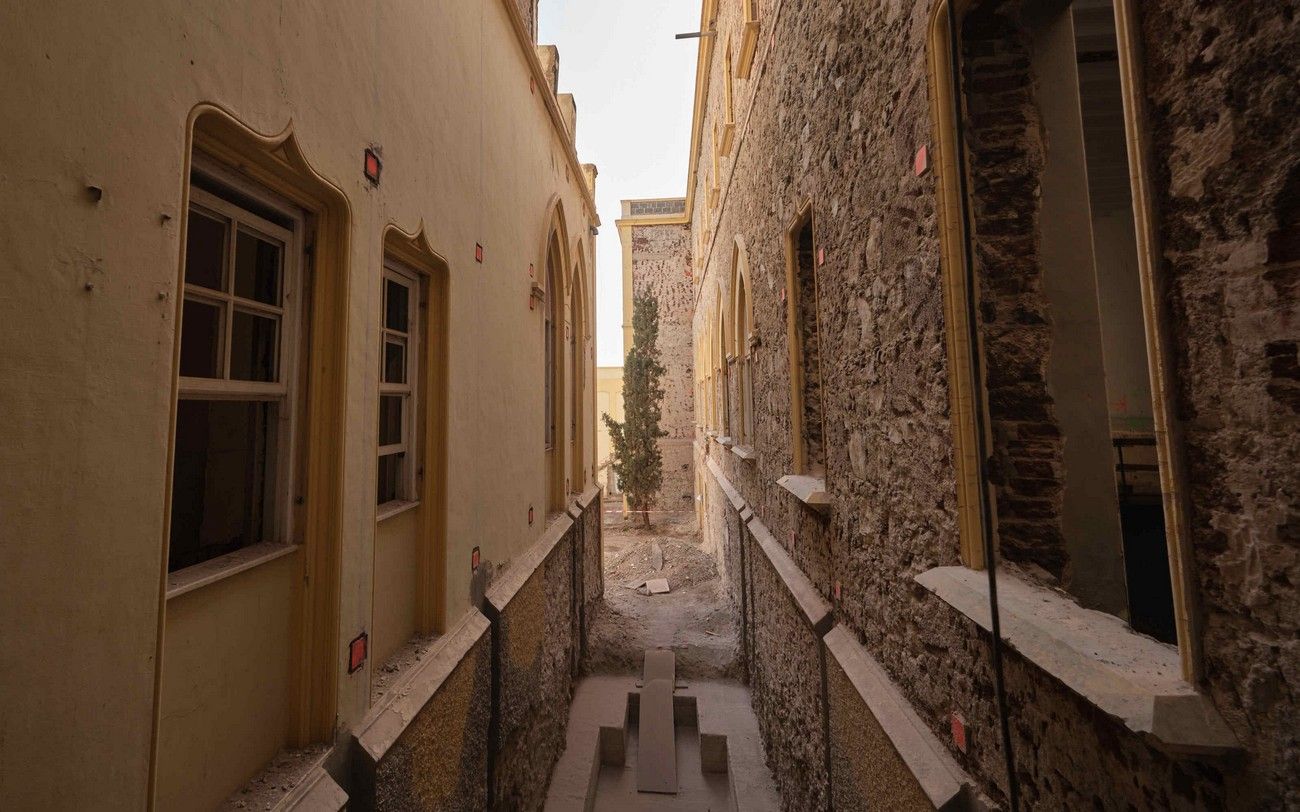 La obra del Viera y Clavijo elimina todo el muro hacia la Rambla y avanza en la restauración del histórico edificio