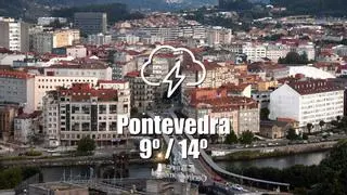 El tiempo en Pontevedra: previsión meteorológica para hoy, miércoles 18 de febrero