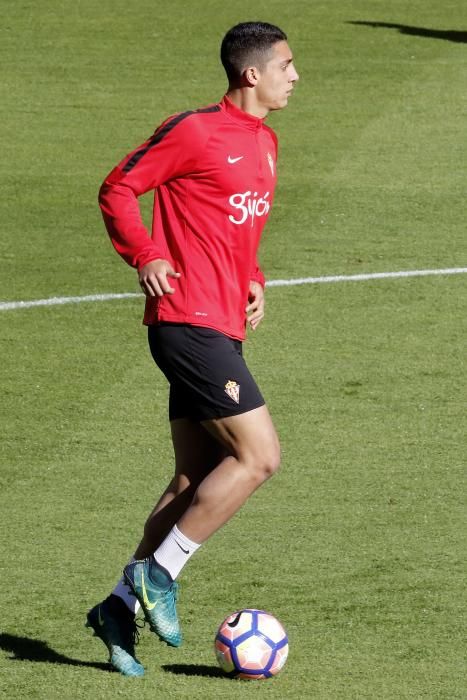 Entrenamiento del Sporting 04/04/2017