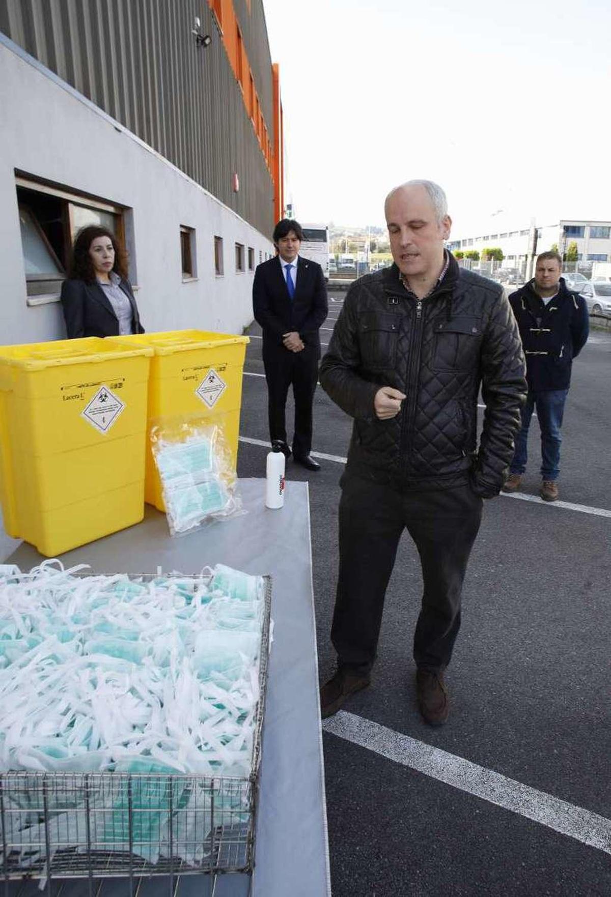 Asturias: mina de mascarillas recicladas