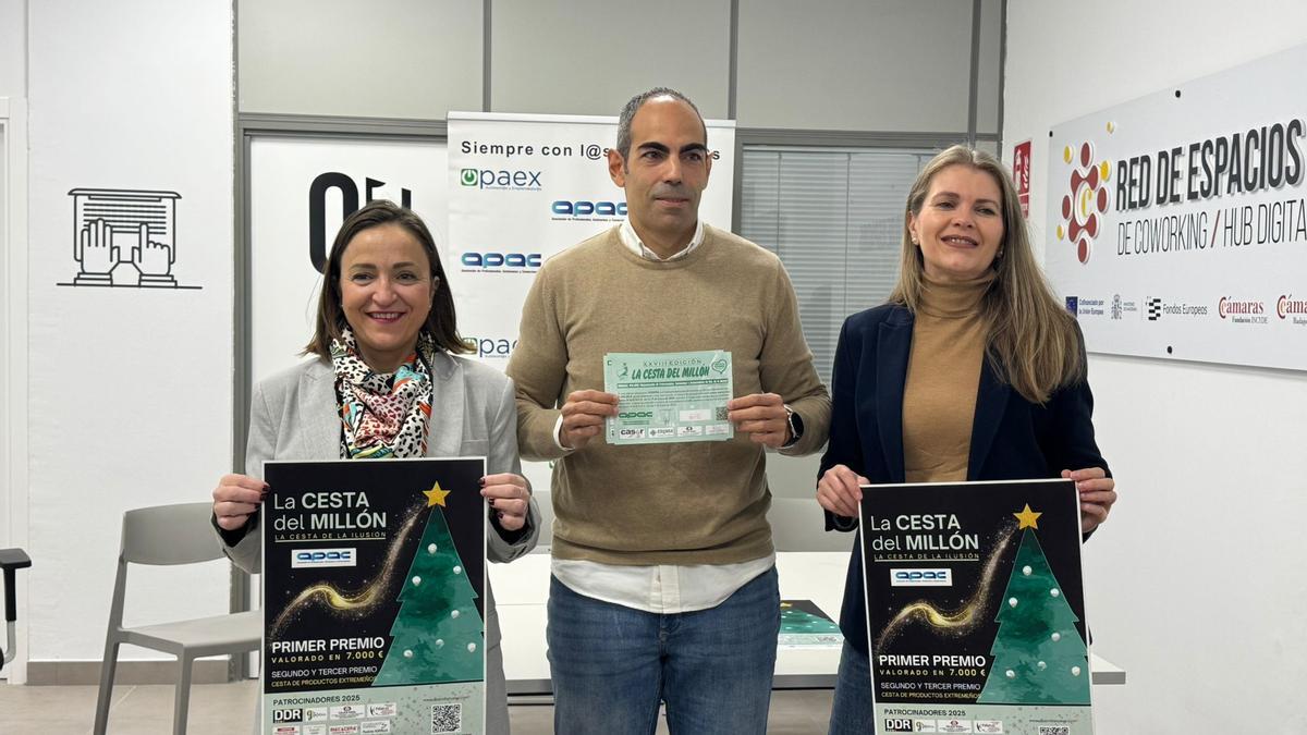 Presentación de la campaña de la Cesta del Millón.