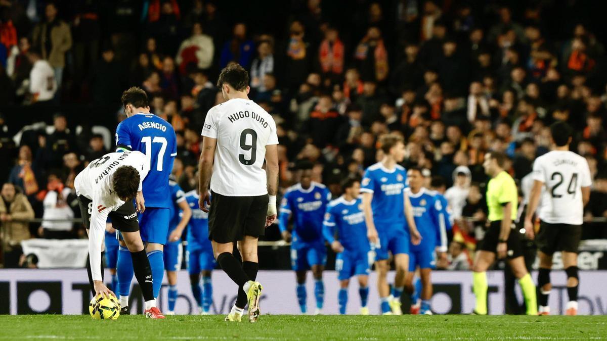 Valencia. Partido de liga Valencia CF Vs Real Madrid VLC SPD