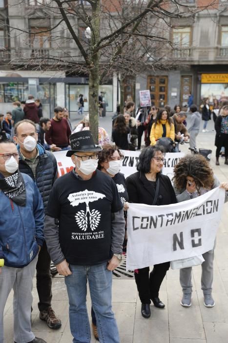 Protestas de estudiantes en Gijón