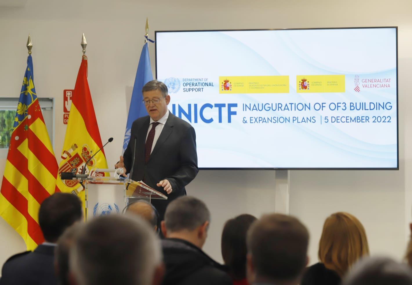 La ONU inaugura su nuevo edificio en València