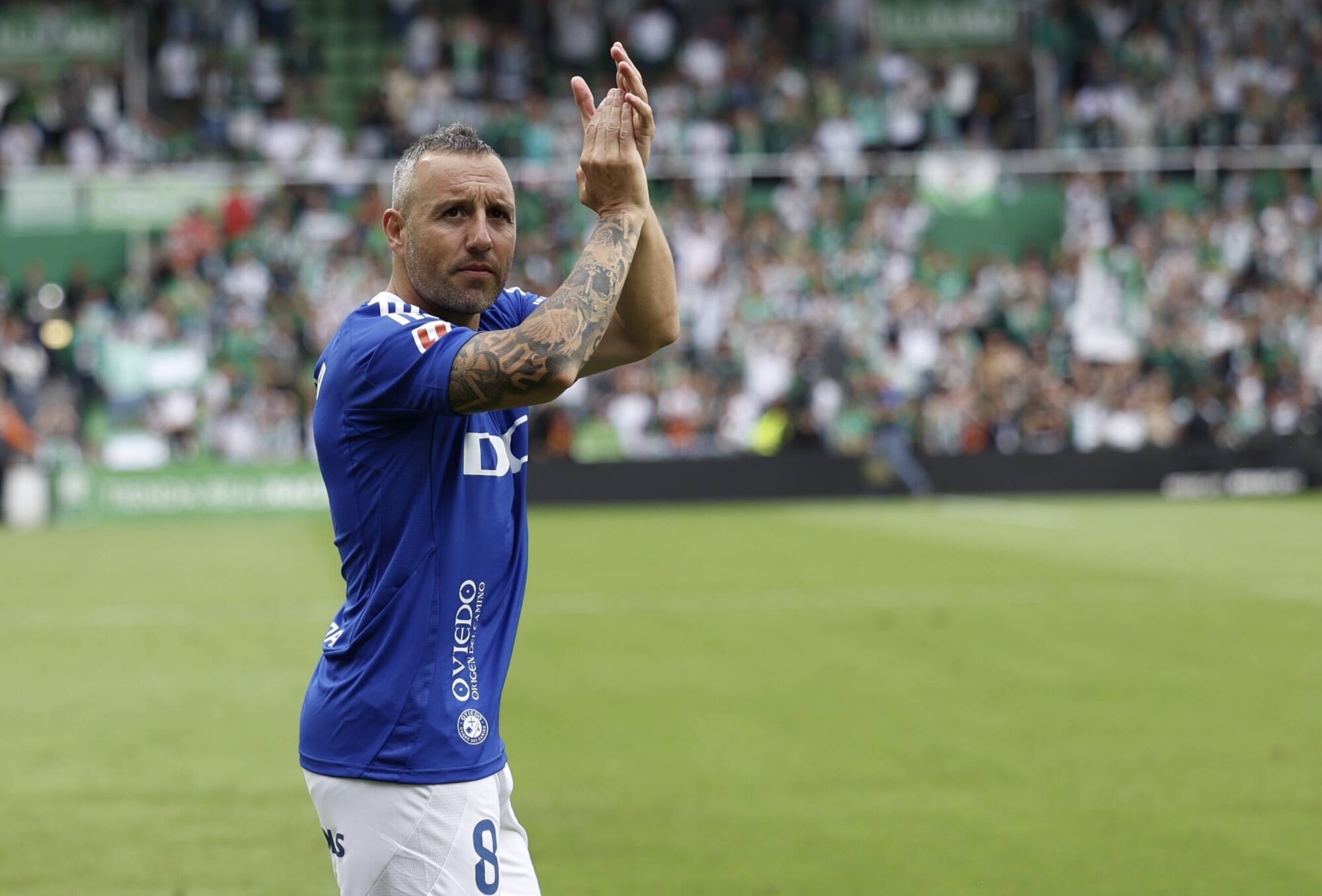 Así fue el partido entre el Real Oviedo y el Racing de Santander
