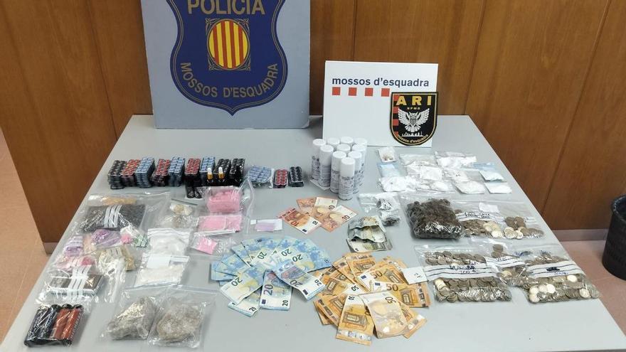 Sustancias intervenidas por los Mossos