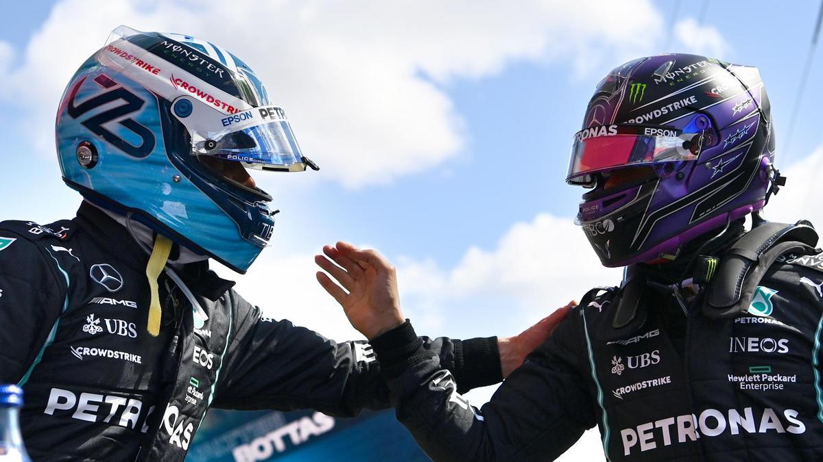 Bottas impide el centenario de Hamilton.