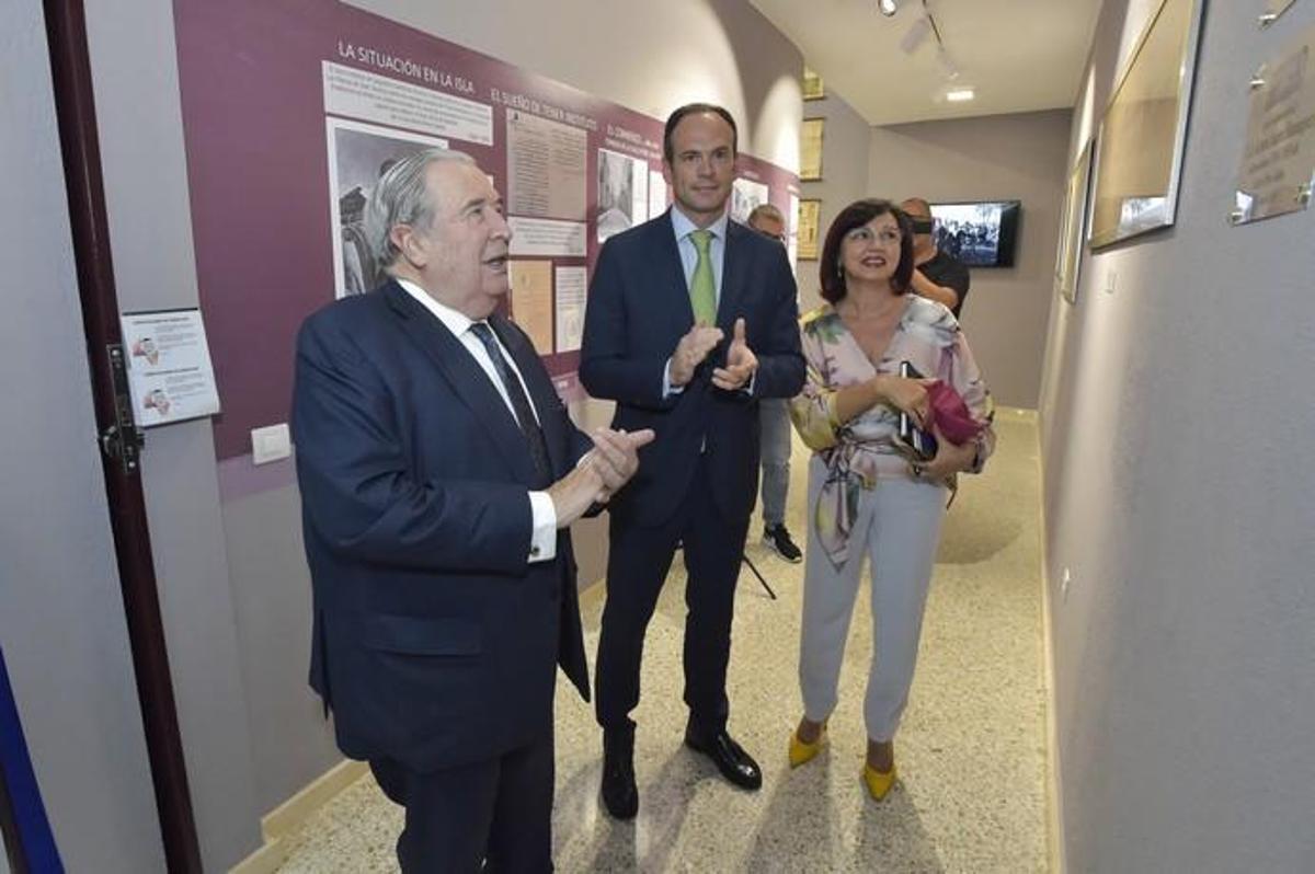 Inauguración del Aula Museo del IES Pérez Galdós