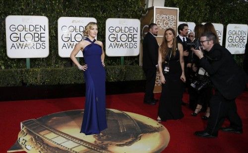 Actress Kate Winslett arrives at the 73rd Golden Globe Awards in Beverly Hills
