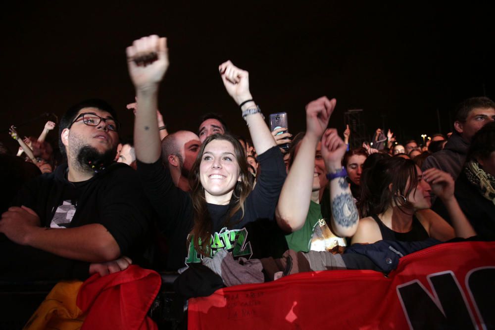 Concierto de La Raíz en la Marina de València