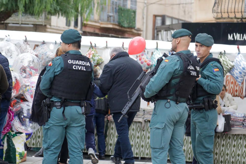 Regnerische Eindrücke von Mallorcas größtem Herbstmarkt