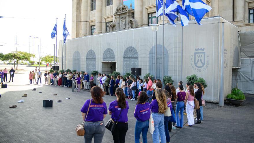 Tenerife conmemora el 25N en un año marcado por el aumento de denuncias por violencia de género