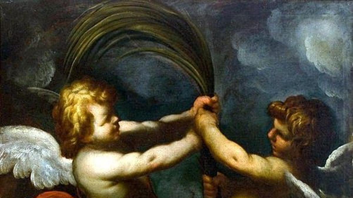 Eros e Anteros (Camillo Procaccini) en el Museu Nacional de Belas Artes