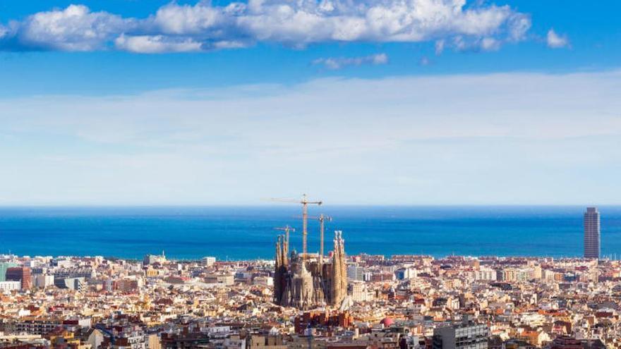 Panorámica de Barcelona.