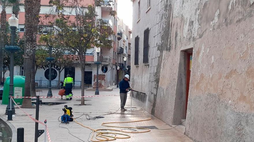 La previsión es que los trabajos en la arciprestal de Vinaròs finalicen este año.