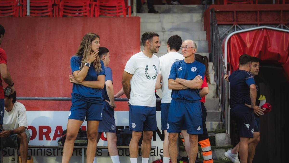 Nora Ayala, al costat de Roger Vidal, aquesta pretemporada