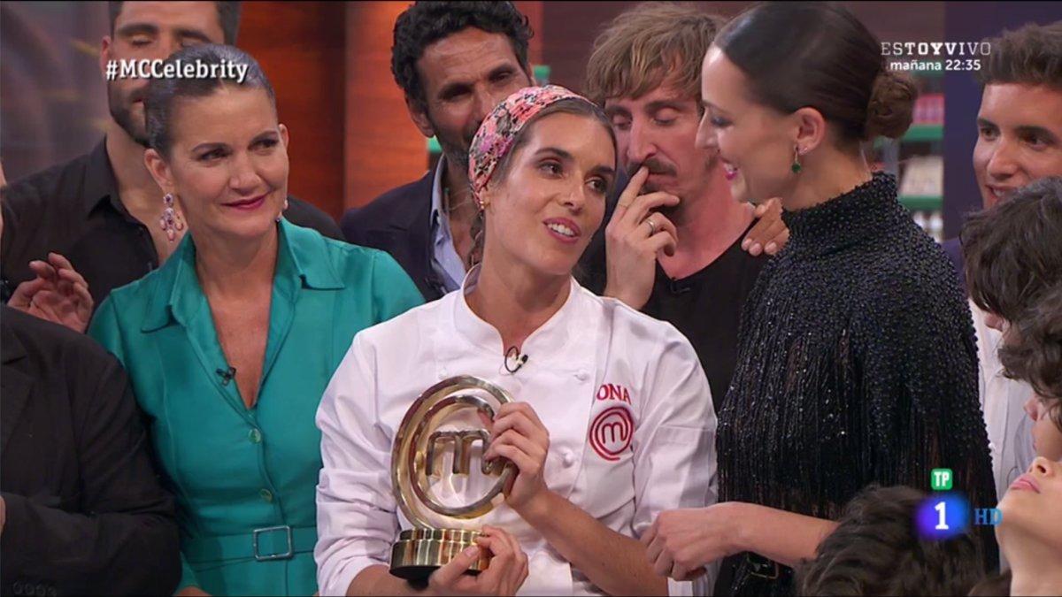 Ona Carbonell, ganadora de la tercera edición de 'Masterchef Celebrity'