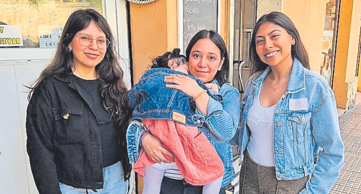 Valentina Buenrostro, Julieta Renteria y Arizbeth Leyva