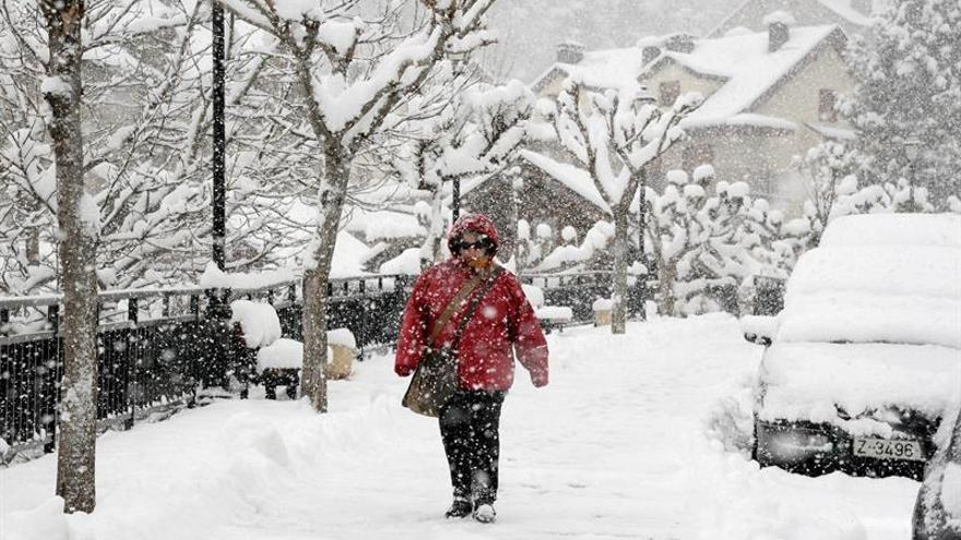 Mañana nevadas a partir de 200-300 metros