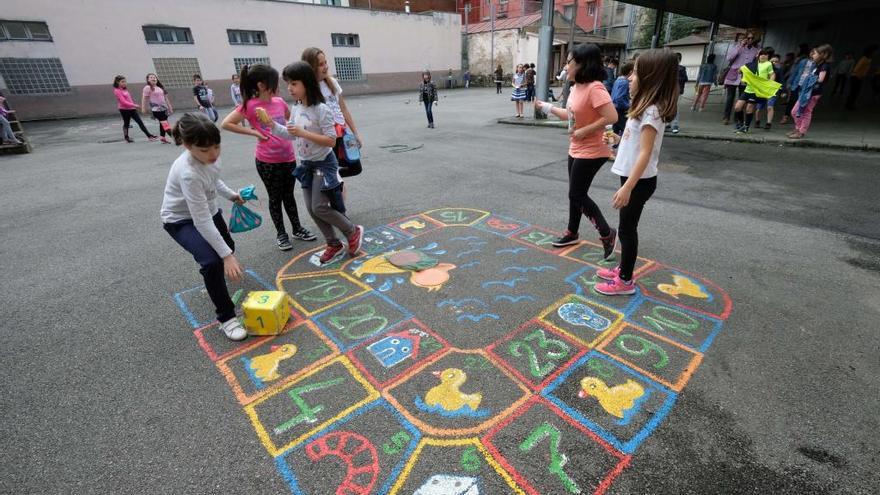 Alumnos del colegio Santiago Apóstol