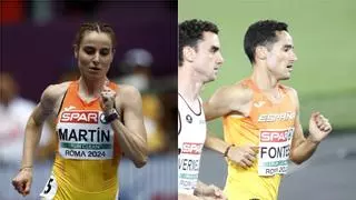 Lorena Martín e Ignacio Fontes completan la lista de 58 atletas del equipo español