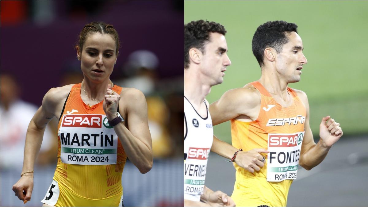 Lorena Martín e Ignacio Fontes completan la lista de 58 atletas del equipo español