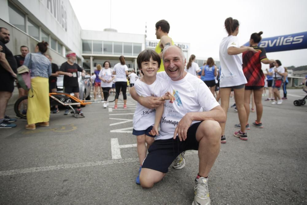 Carrera solidaria por el aniversario de la Rula de Avilés