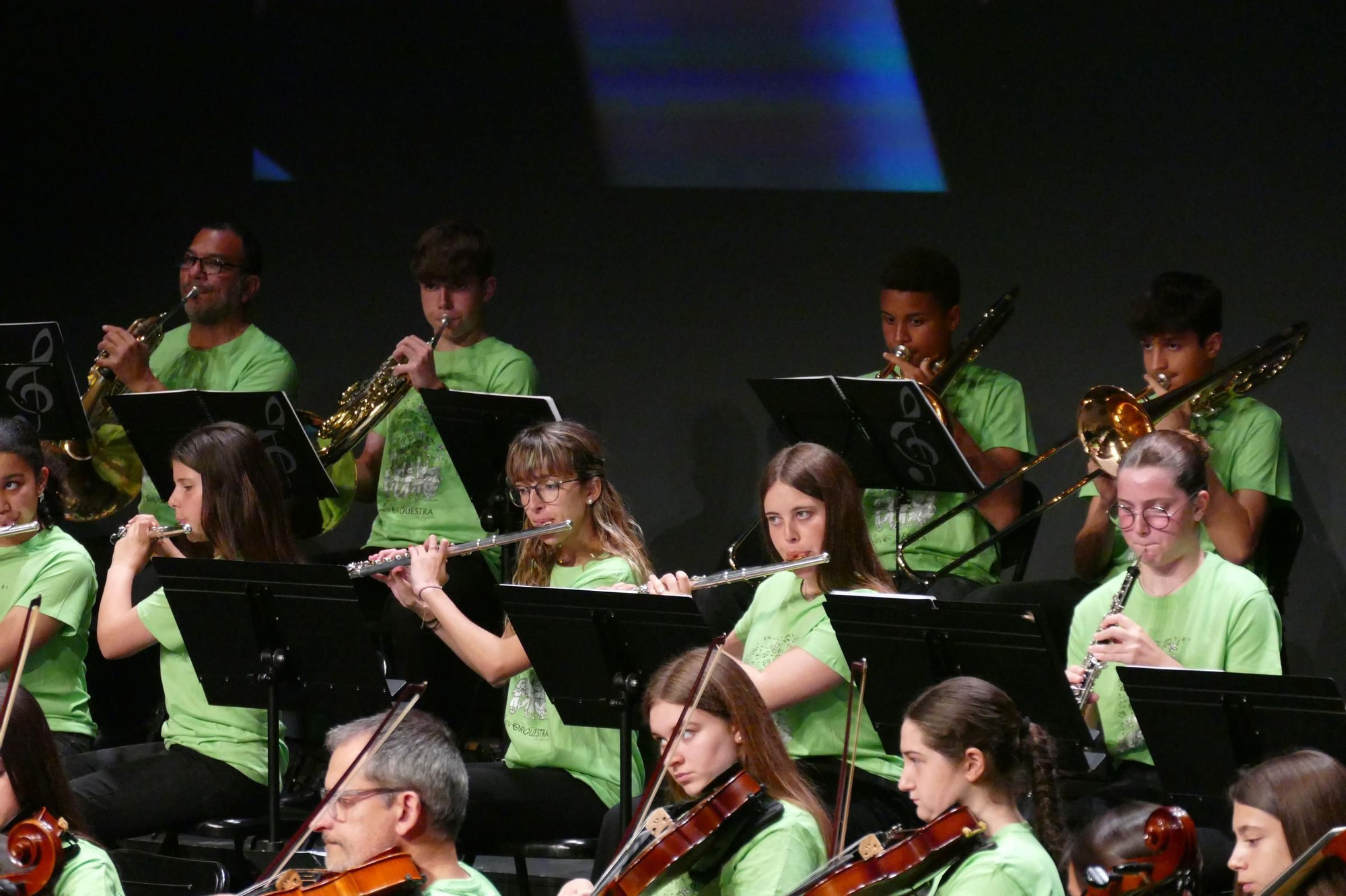 La Jove Orquestra de Figueres i Fredrik Strand emocionen el Teatre El Jardí amb el gran concert de Fires