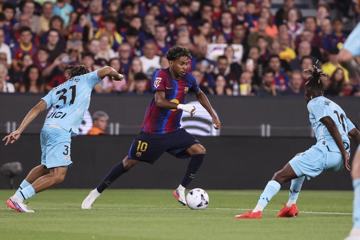 LaLiga EA Sports: Barcelona - Athletic, en imágenes.