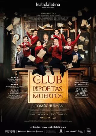 El profesor que enseñó a mirar la vida de otra manera y su 'carpe diem' vuelve al teatro en Madrid