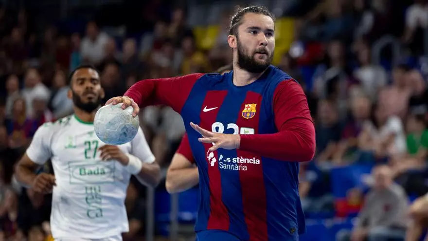 Entrevista con Luís Frade, jugador de balonmano del Barça