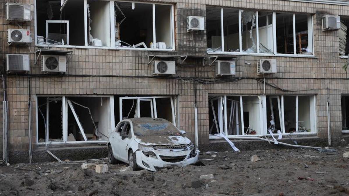 Imagenes de la destrucción histórica de Odesa, Ucrania tras el ataque ruso
