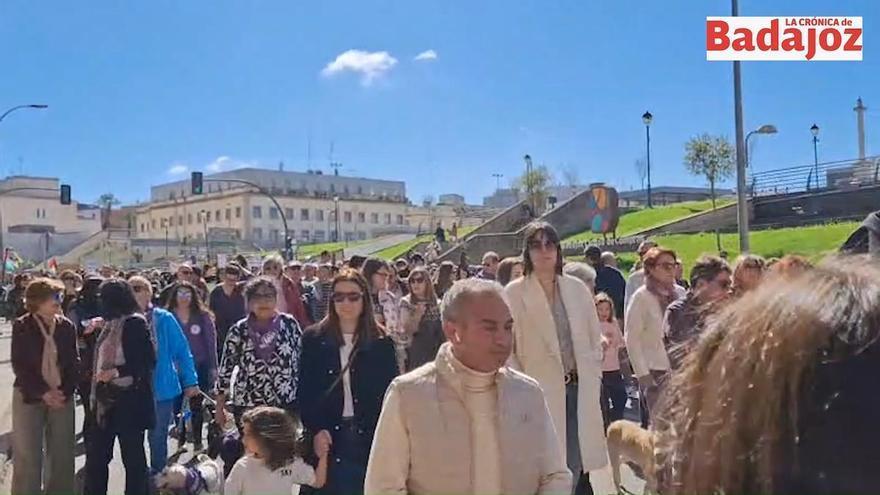 Vídeo | Manifestación del 8M en Badajoz