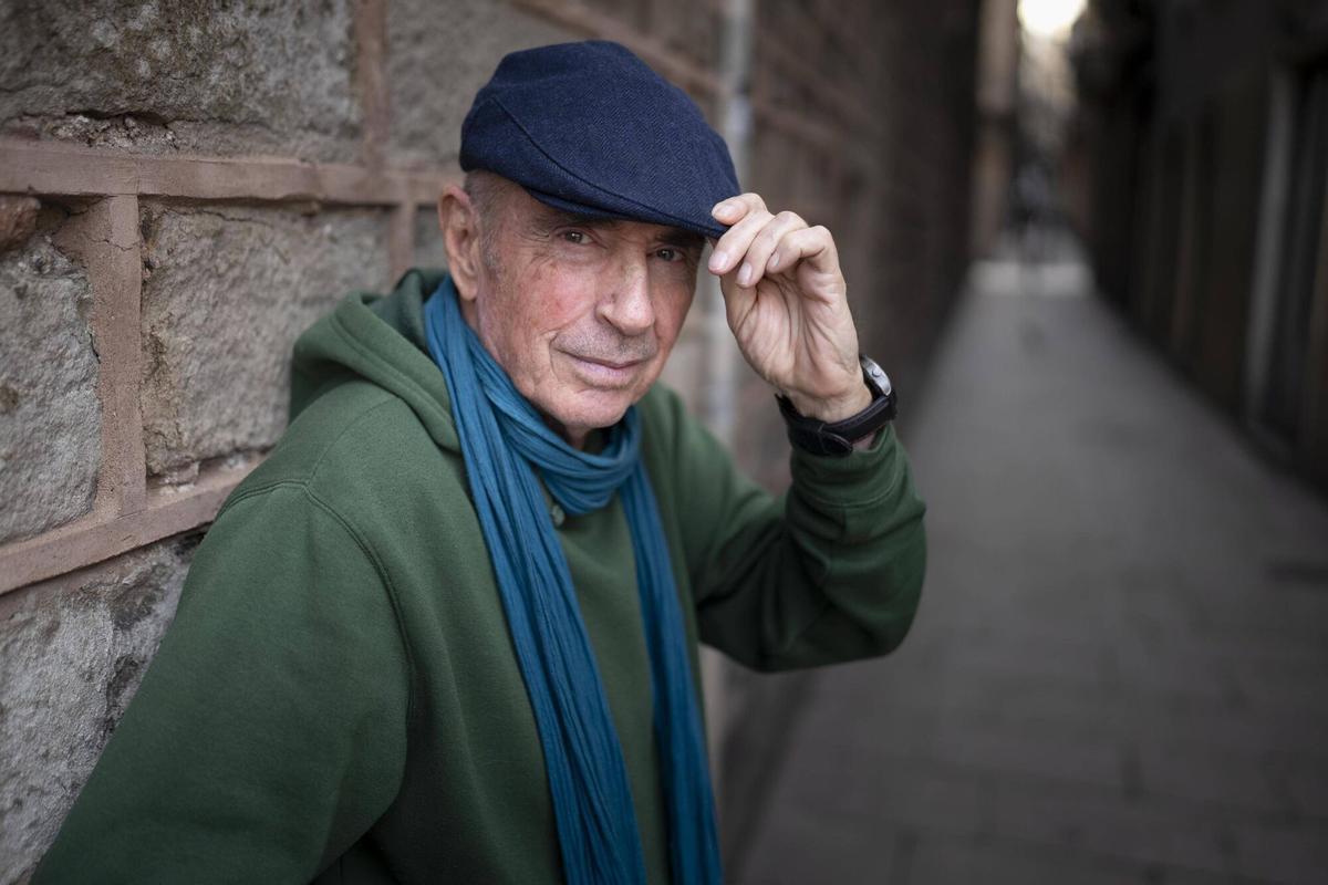 El cantautor Lluís Llach, el pasado viernes 23 de enero en Barcelona.