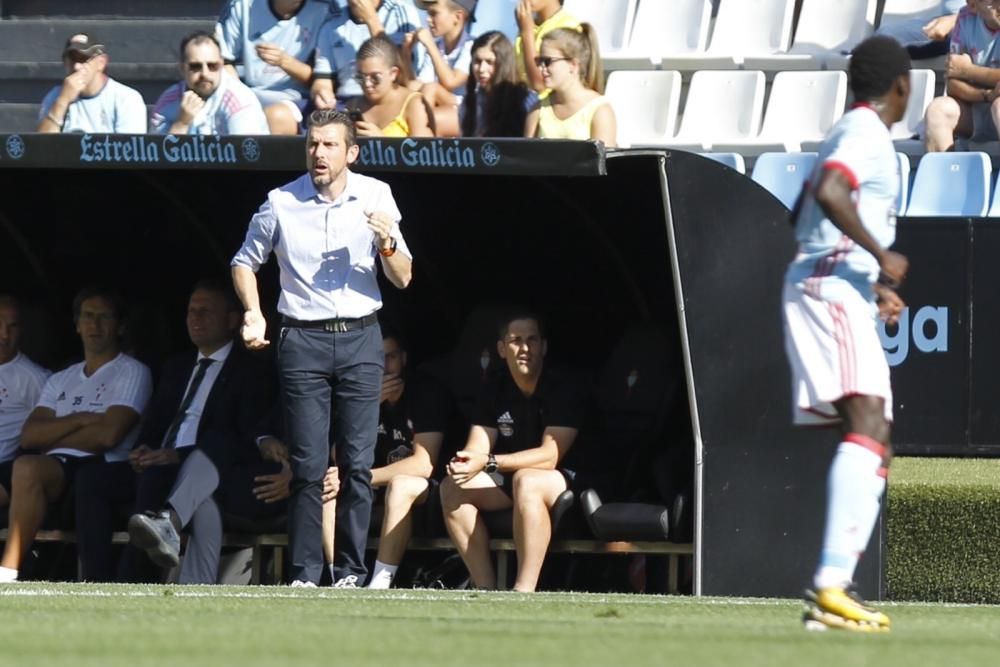 Las mejores imágenes del duelo entre el Celta y la Real Sociedad en el primer partido de Liga en Balaídos.