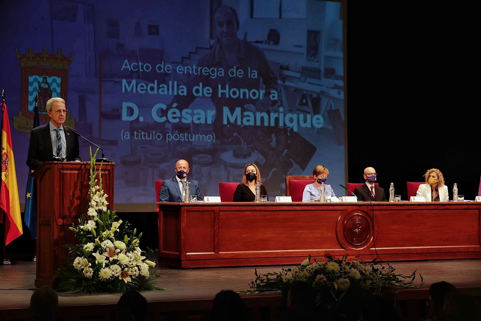 La Universidad de La Laguna homenajea a César Manrique