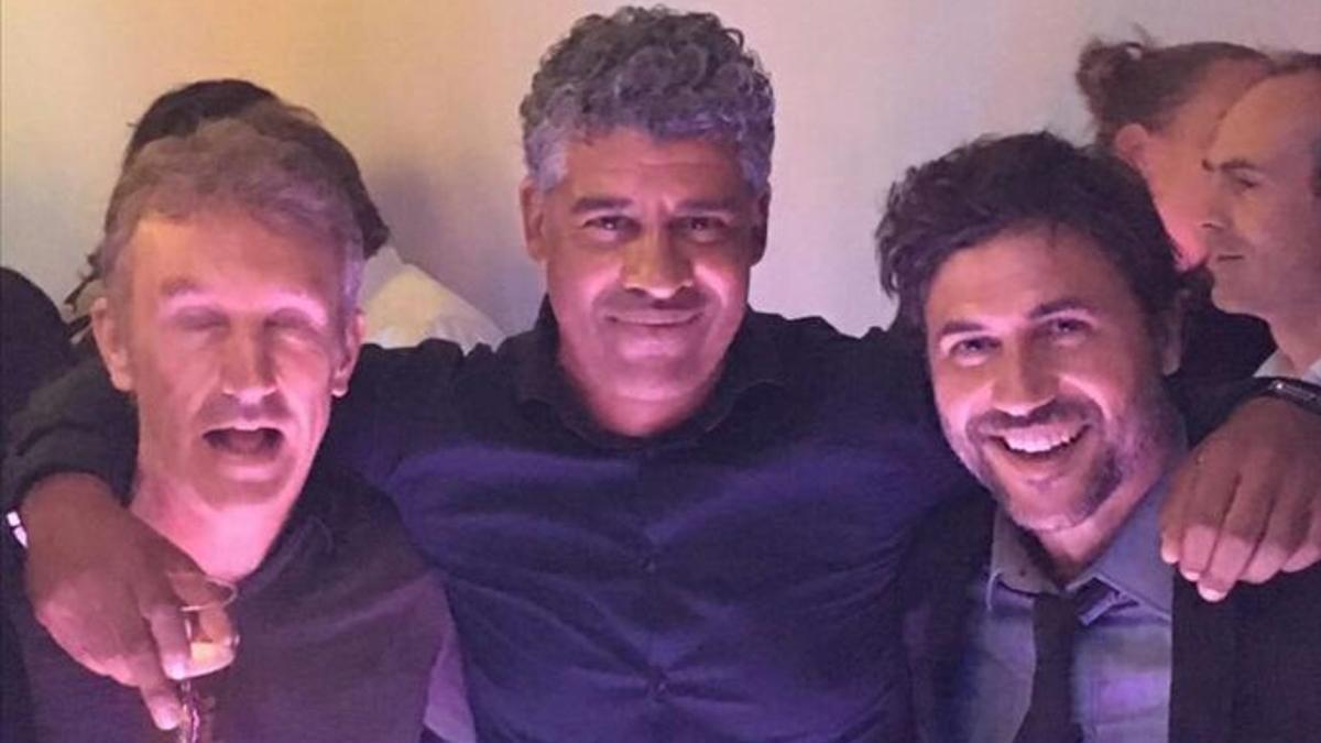 Rijkaard, junto a Roca y Cuadrat este fin de semana