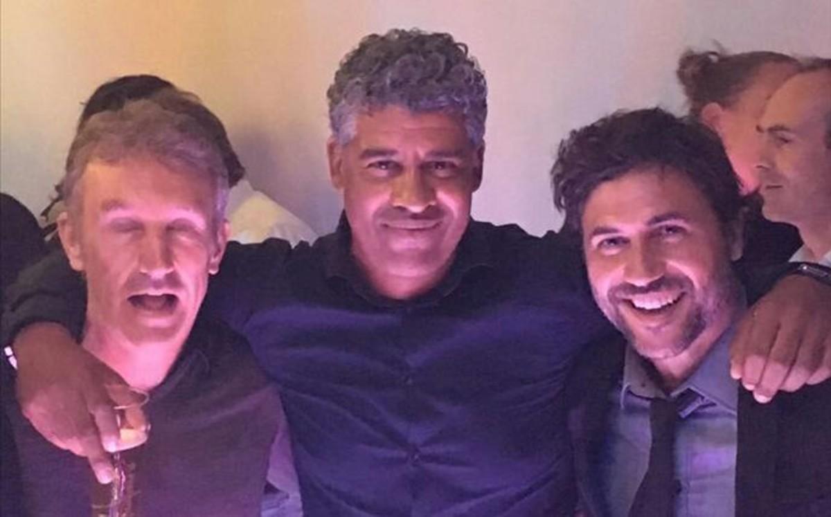 Rijkaard, junto a Roca y Cuadrat este fin de semana