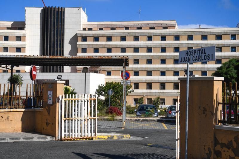 Hospital Juan Carlos I. Diversas imágenes para un reportaje sobre el próximo proyecto de reforma integral del centro sanitario.    FOTOS: JUAN CASTRO  | 28/12/2018 | Fotógrafo: Juan Carlos Castro