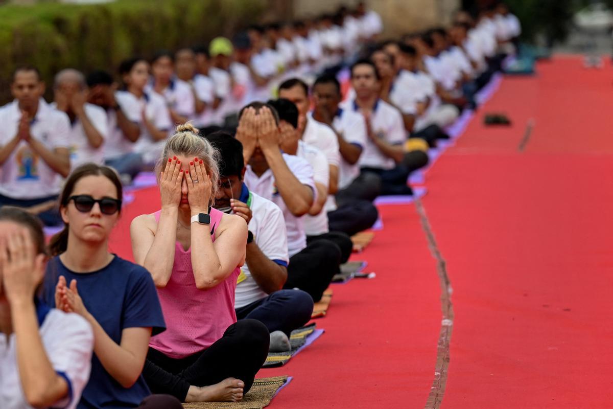 Día Internacional del Yoga en la India