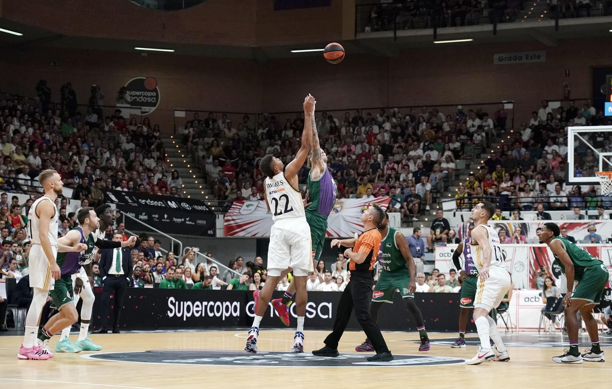 Final de la Supercopa de Endesa | Unicaja - Real Madrid, en imágenes