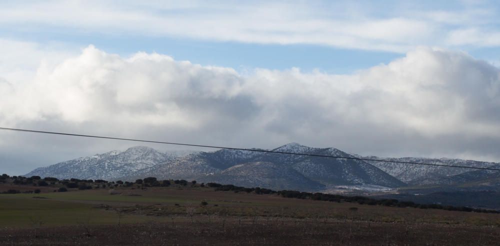 Primeras nieves en la Región