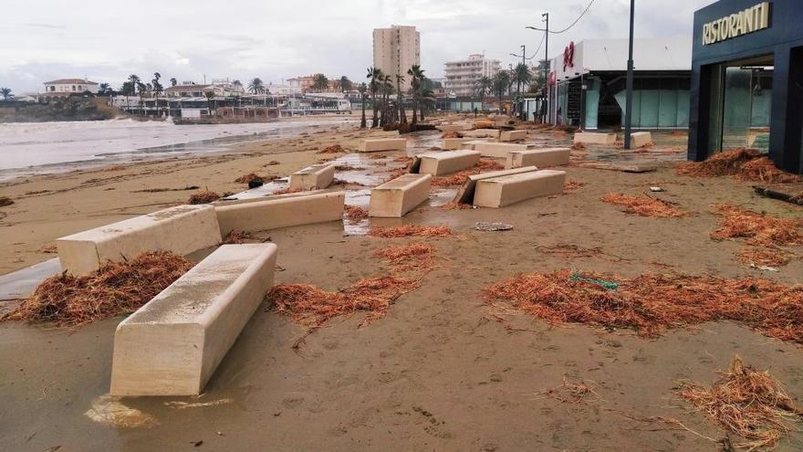 Los daños del temporal Gloria suben en Xàbia a 440.000 euros