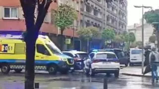 Atropello en Santiago: herido un peatón en la Rúa de Frei Rosendo Salvado